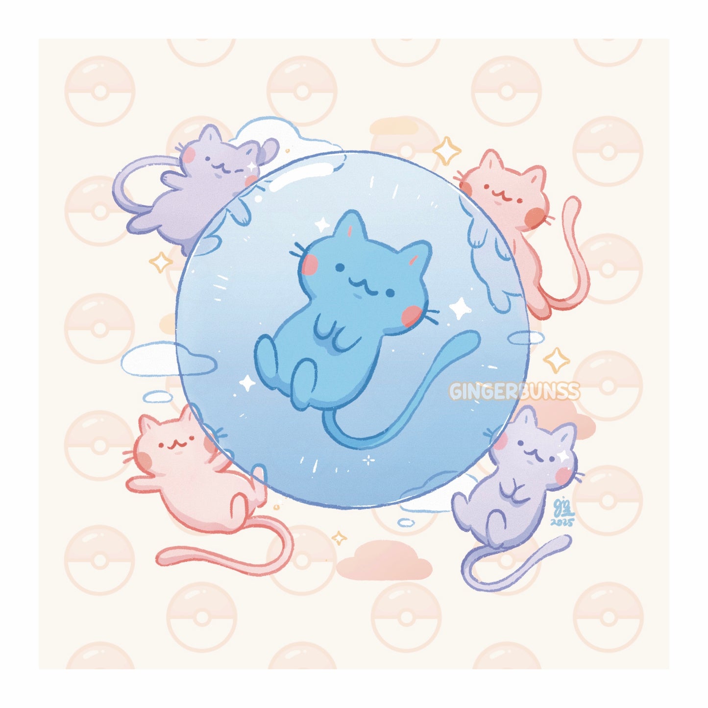 Pokemon Fan Art Print