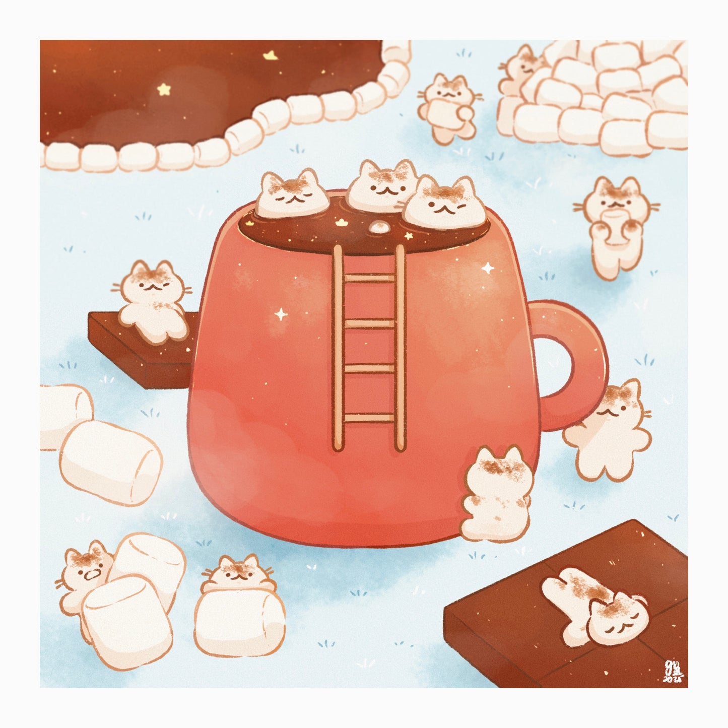 Hot Chocolate Art Print