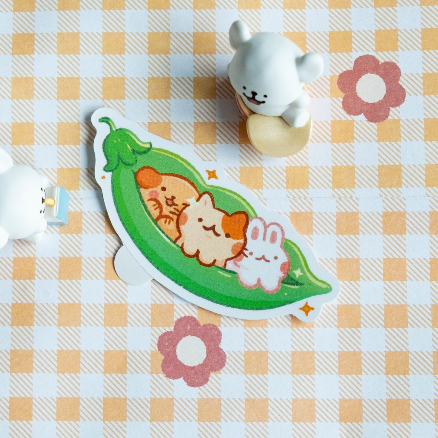 Peapod Sticker