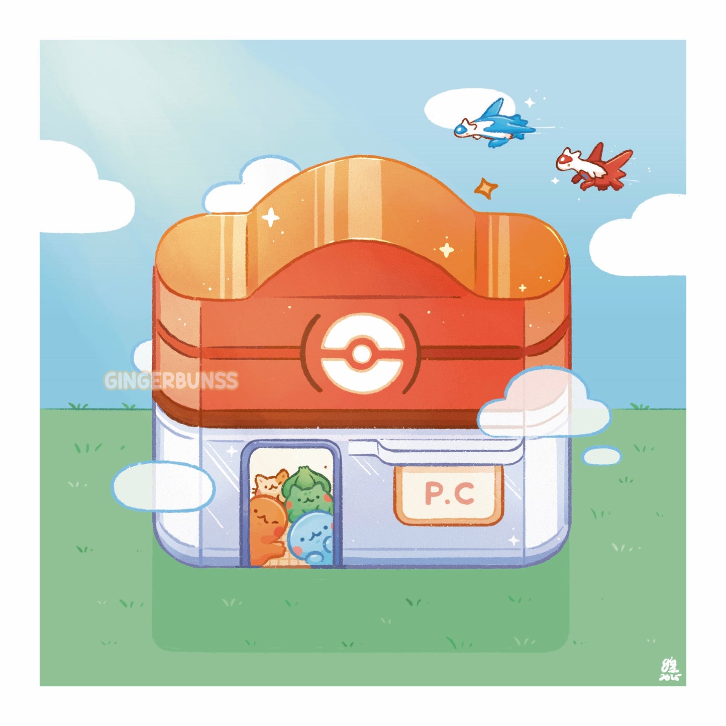 Pokemon Fan Art Print