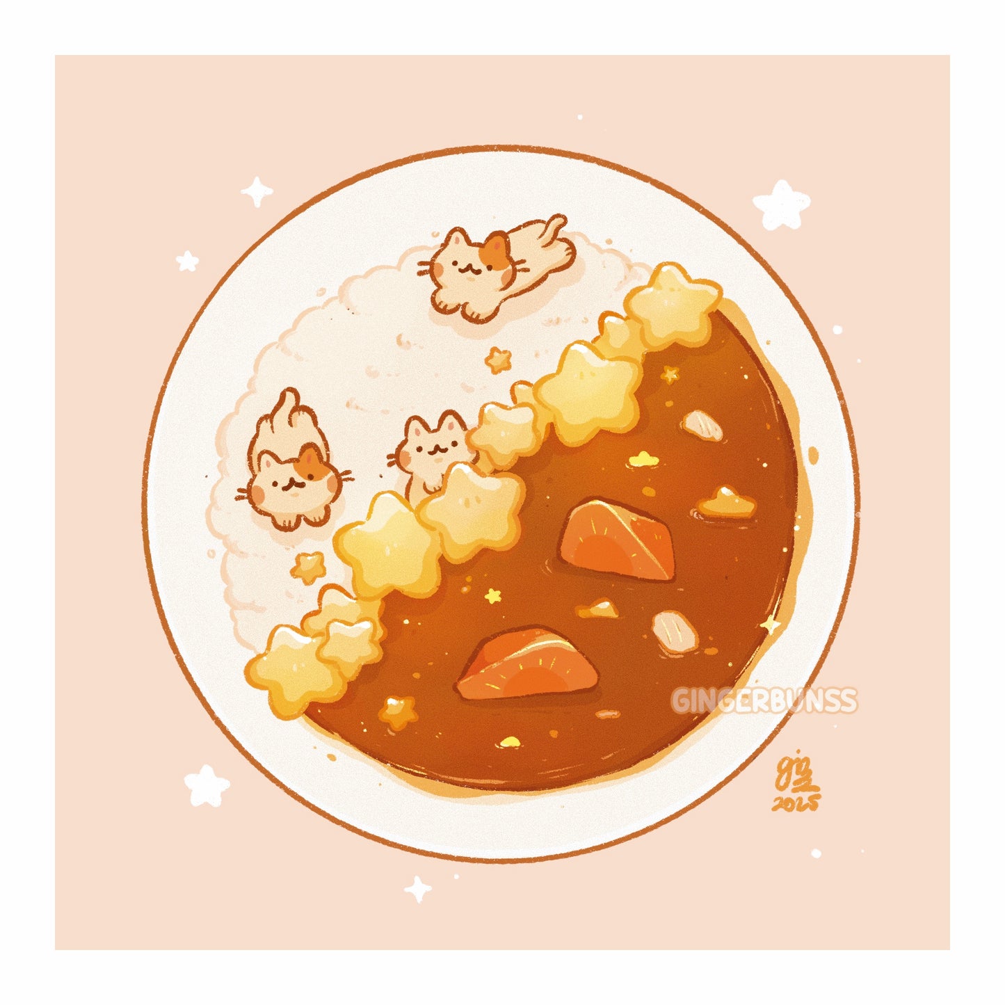 Star Curry Art Print