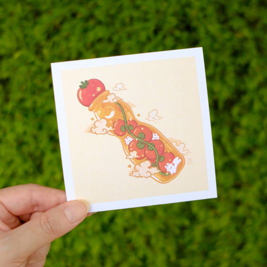 Tomato Ramune Art Print
