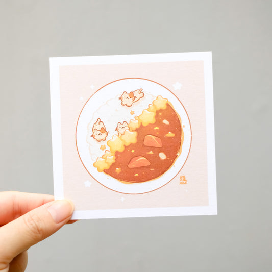 Star Curry Art Print