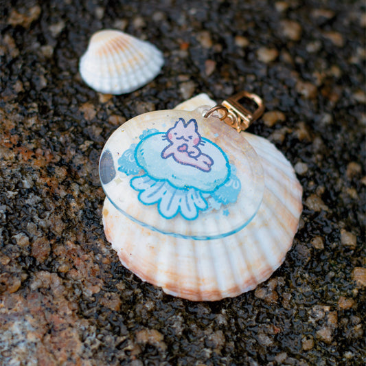 Jellyfish Acrylic Charm