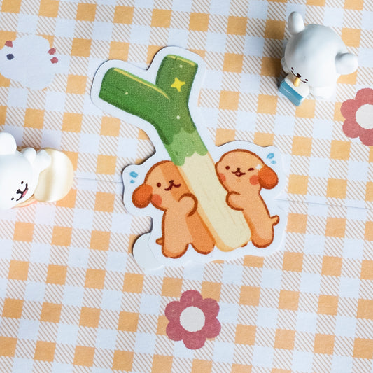 Leek Sticker