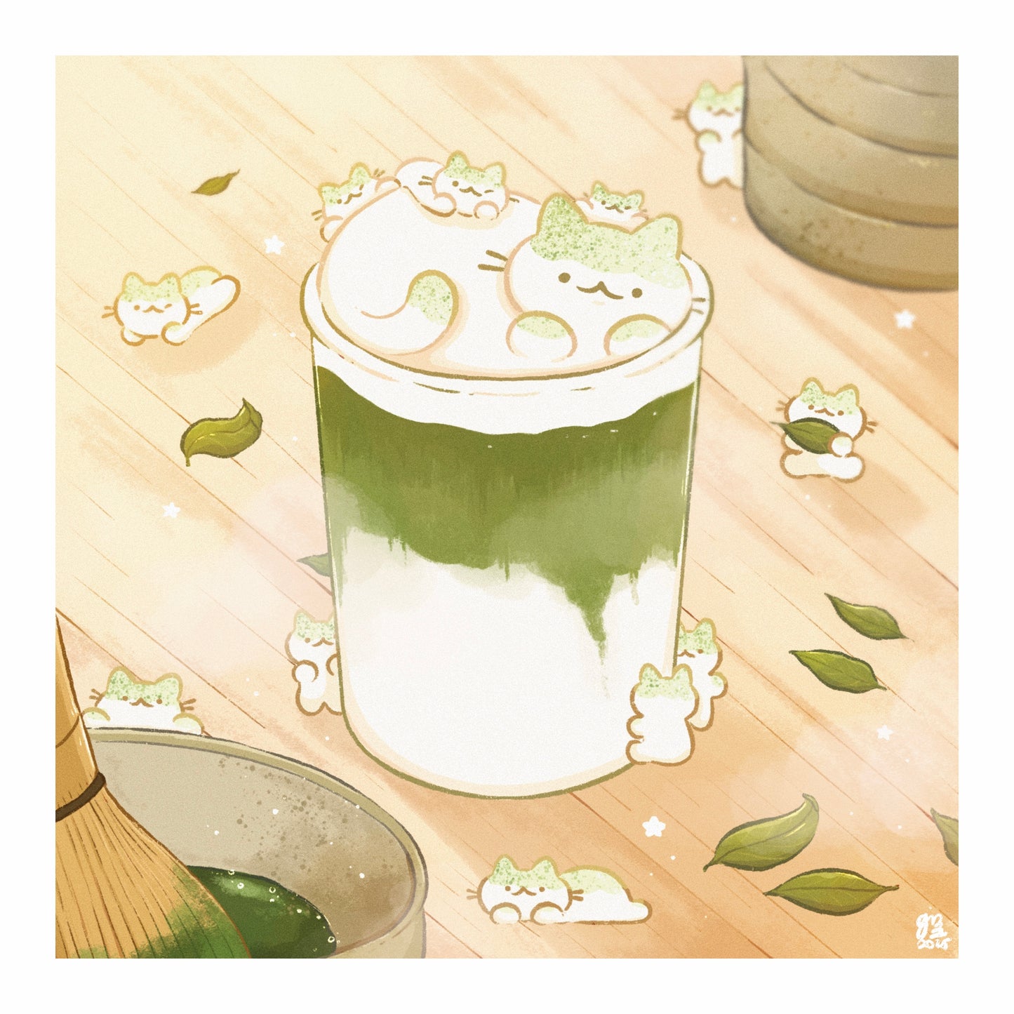 Matcha Art Print
