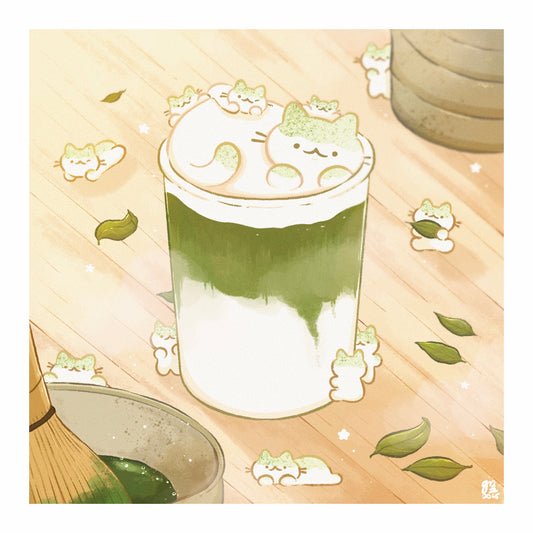 Matcha Art Print