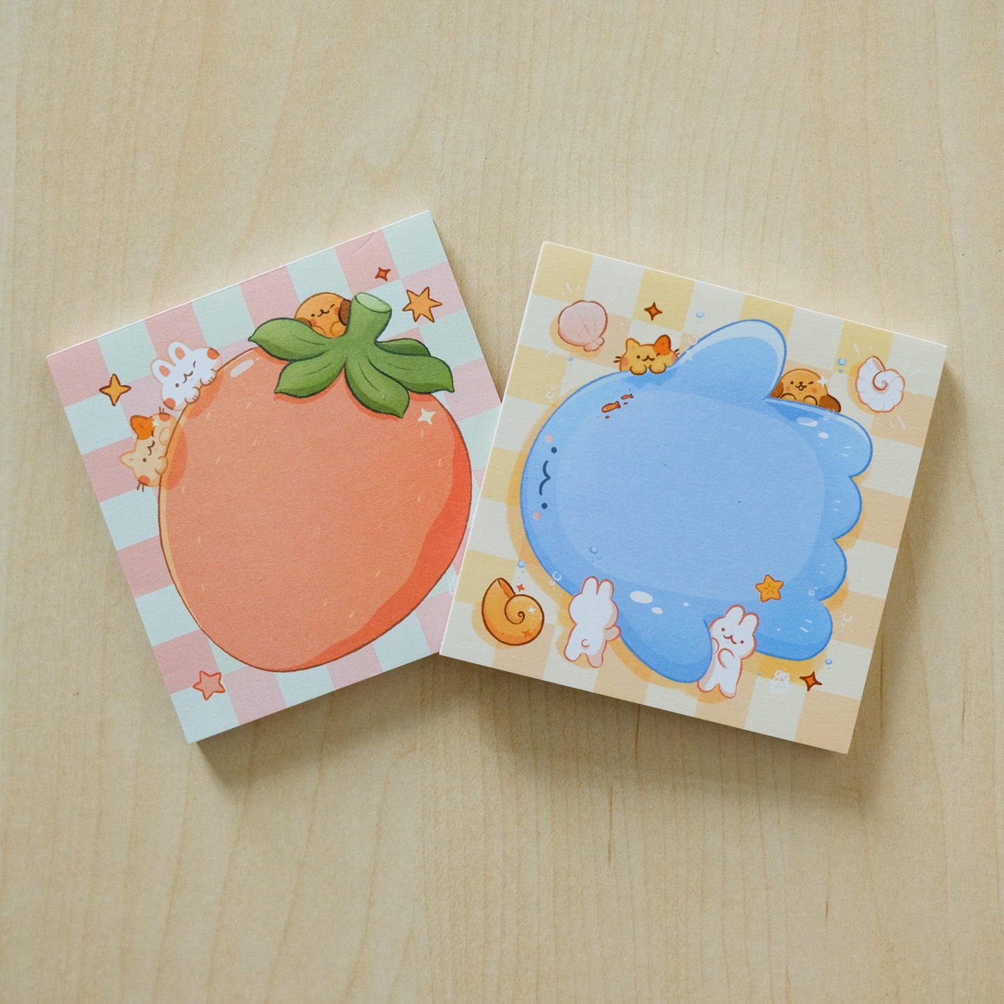 Giant Strawberry Memo Pad