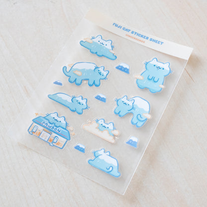 Meow-fuji Sticker Sheet
