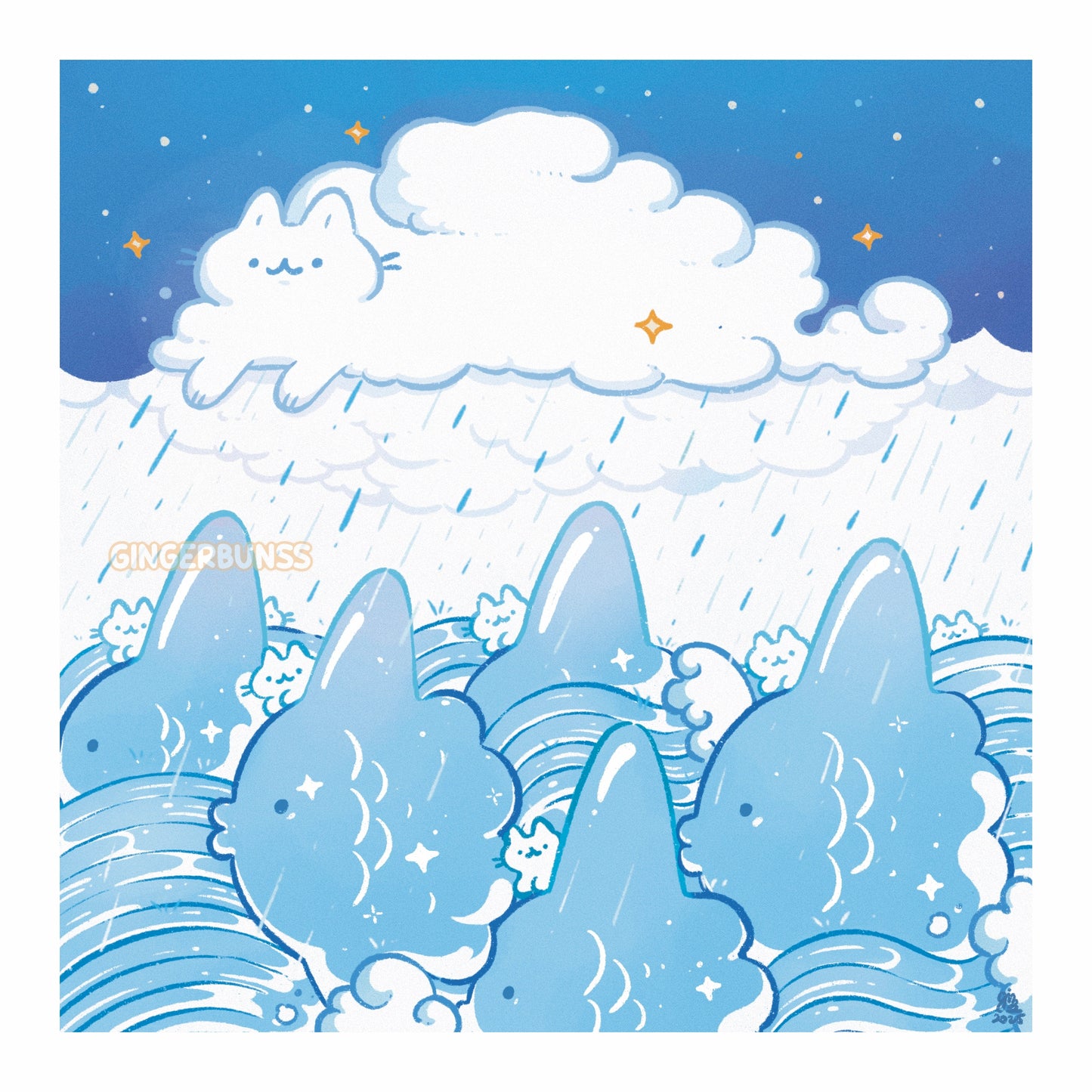 Mola Mola Art Print