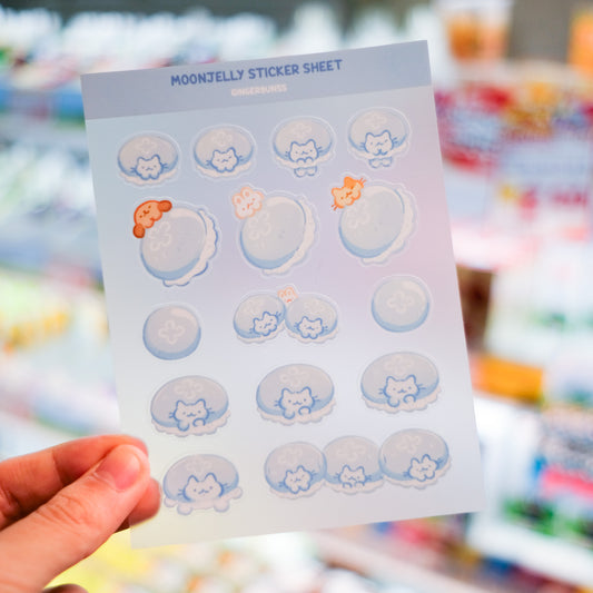 Moonjelly Sticker Sheet