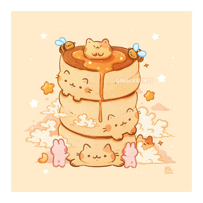 Pancake Art Print
