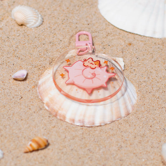 Seashell Acrylic Charm