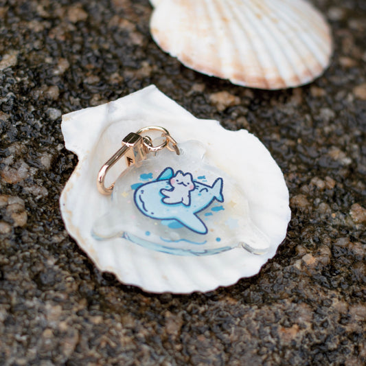 Whaleshark Acrylic Charm