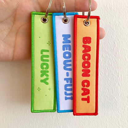 Woven Flight Tags