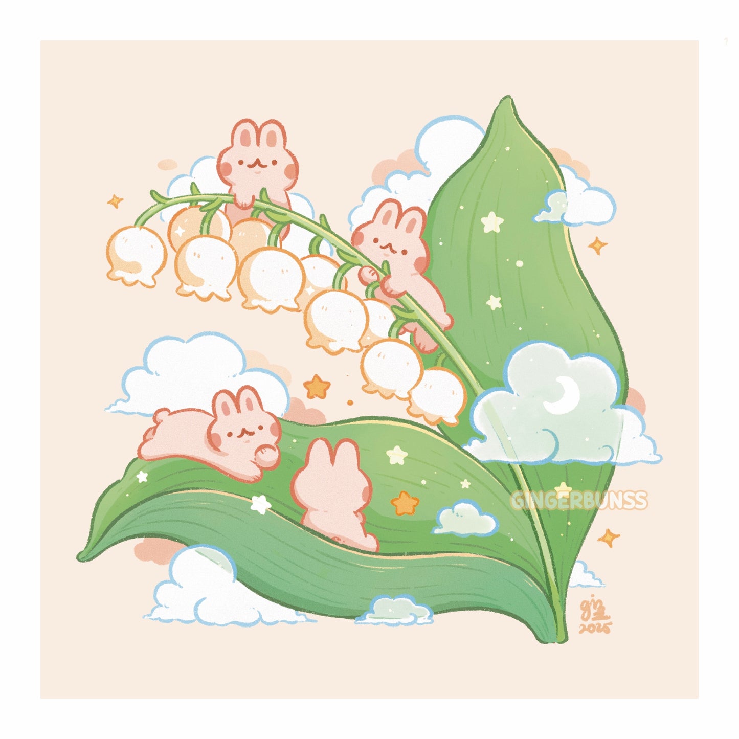 Lily of the Valley Art Print